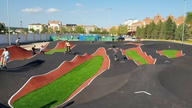 Imatge pels mitjans: Zona de Pump Track